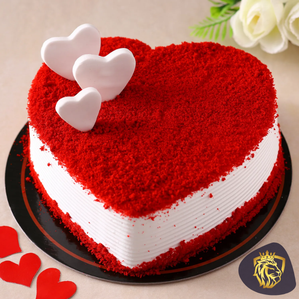Luxurious-Lion-Cake-Red Velvet-Thoughful